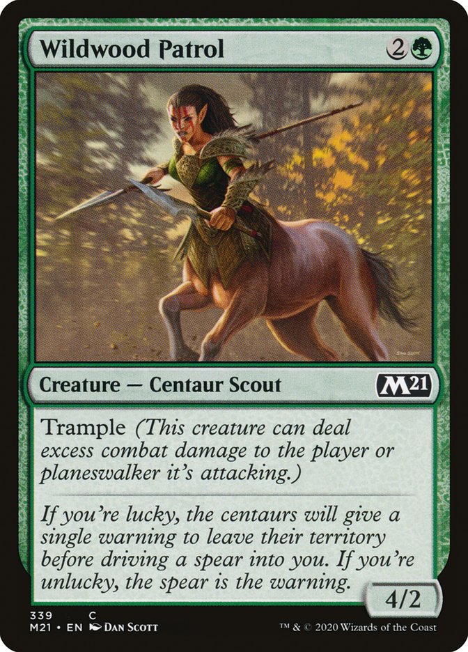 Wildwood Patrol [Core Set 2021] | The CG Realm