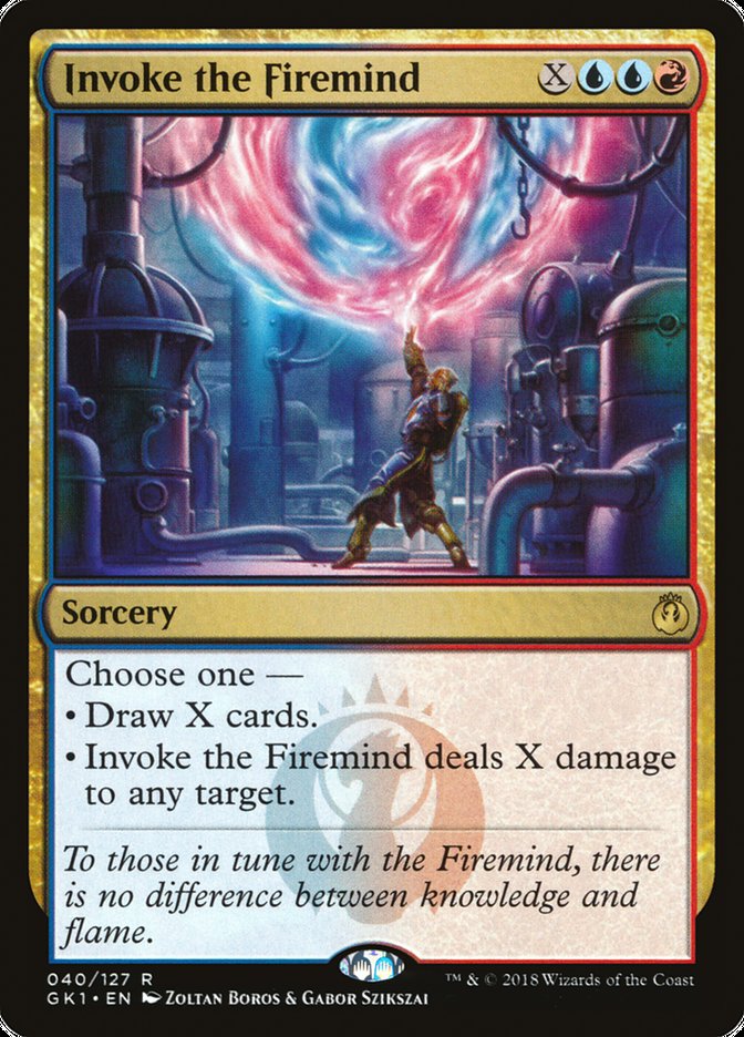 Invoke the Firemind [Guilds of Ravnica Guild Kit] | The CG Realm