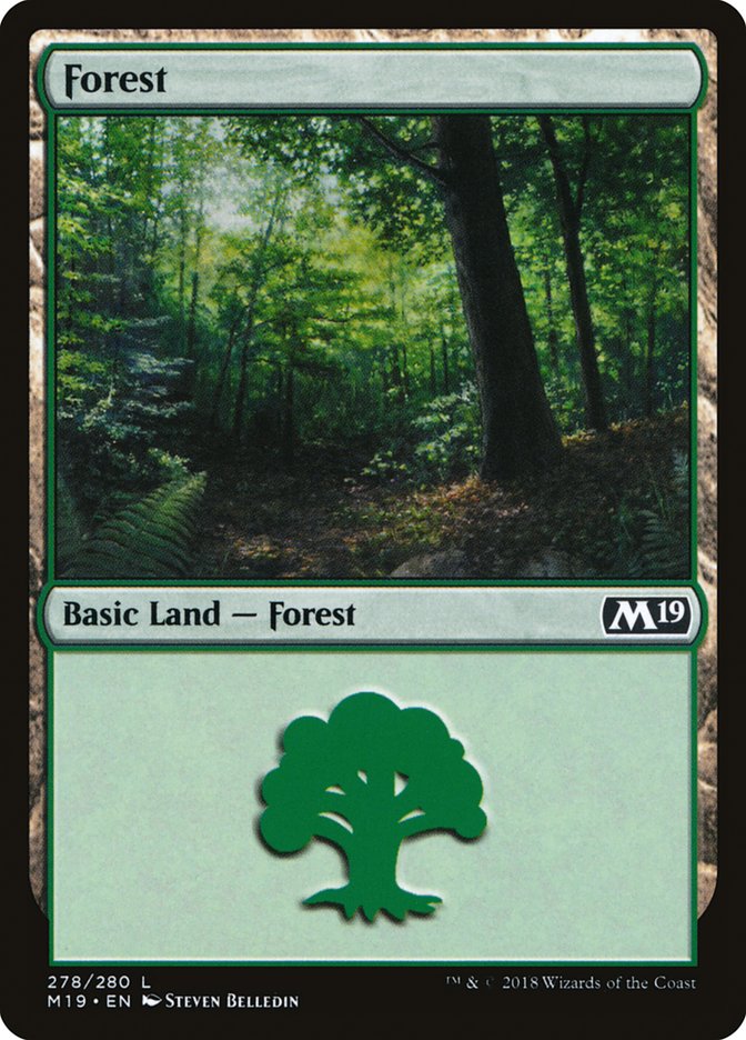 Forest (278) [Core Set 2019] | The CG Realm