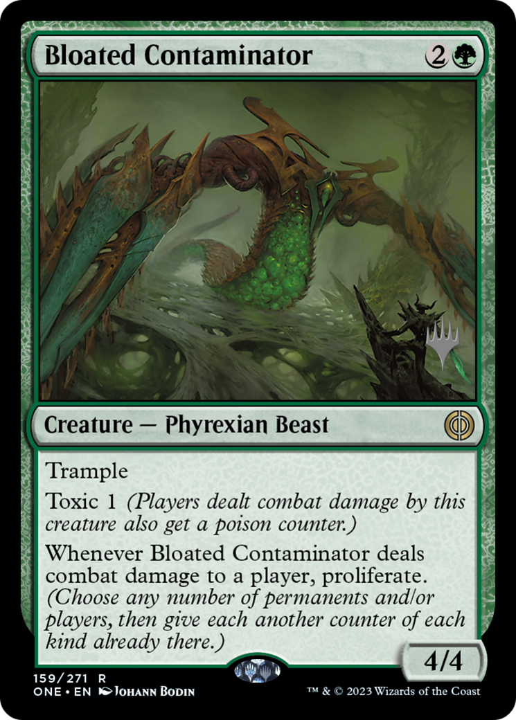 Bloated Contaminator (Promo Pack) [Phyrexia: All Will Be One Promos] | The CG Realm