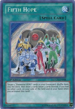 Fifth Hope [LCGX-EN098] Secret Rare | The CG Realm