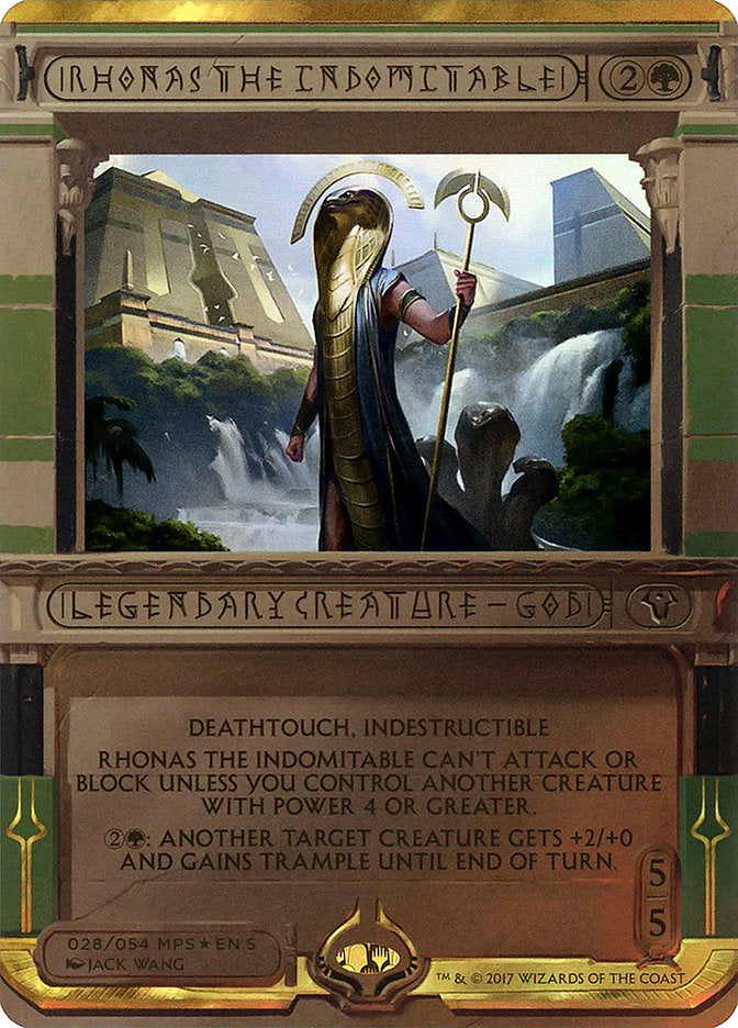 Rhonas the Indomitable (Invocation) [Amonkhet Invocations] | The CG Realm