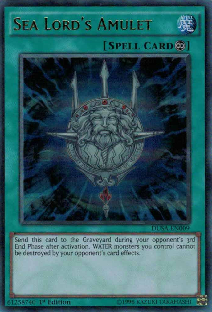 Sea Lord's Amulet [DUSA-EN009] Ultra Rare | The CG Realm