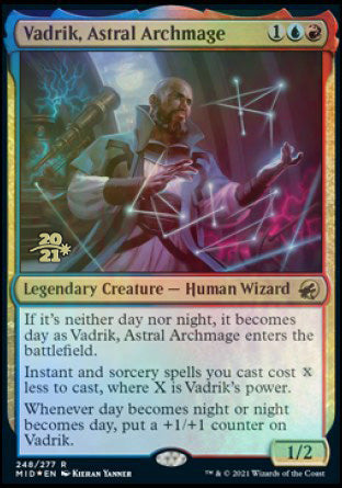 Vadrik, Astral Archmage [Innistrad: Midnight Hunt Prerelease Promos] | The CG Realm