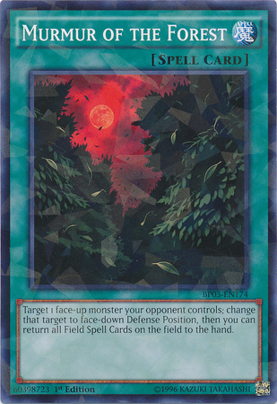 Murmur of the Forest [BP03-EN174] Shatterfoil Rare | The CG Realm