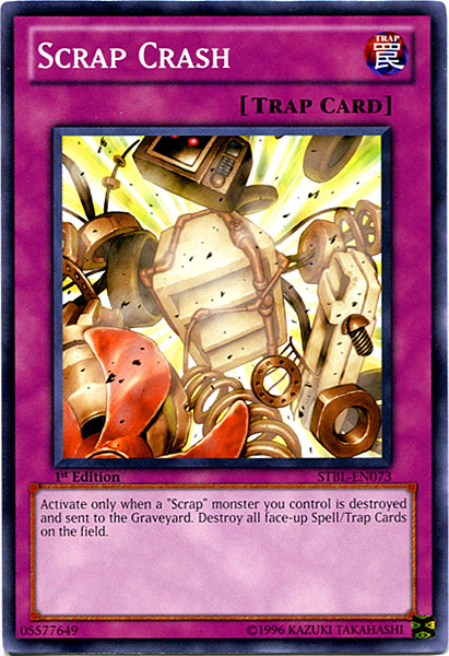 Scrap Crash [STBL-EN073] Common | The CG Realm