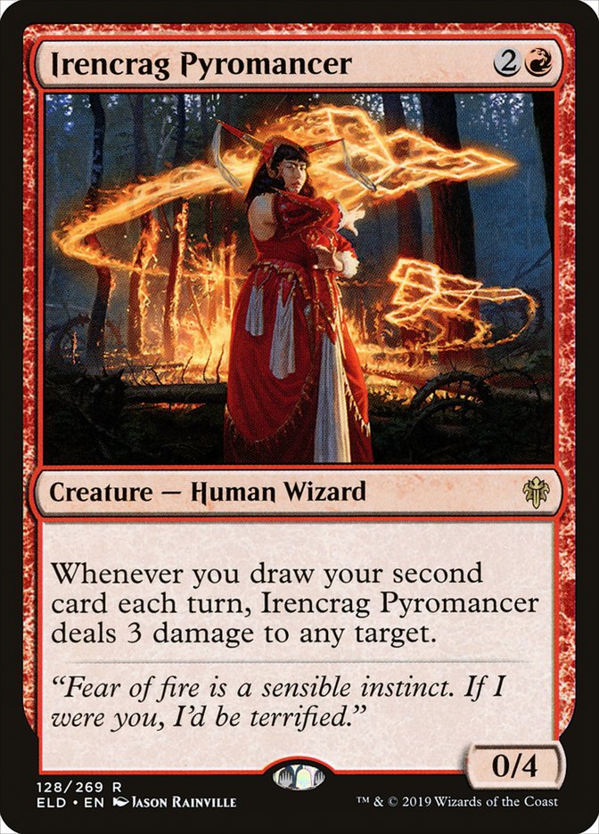 Irencrag Pyromancer [Throne of Eldraine] | The CG Realm