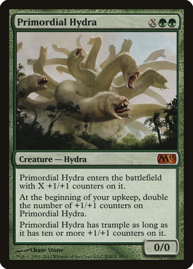 Primordial Hydra (Duels of the Planeswalkers Promos) [Duels of the Planeswalkers Promos 2013] | The CG Realm