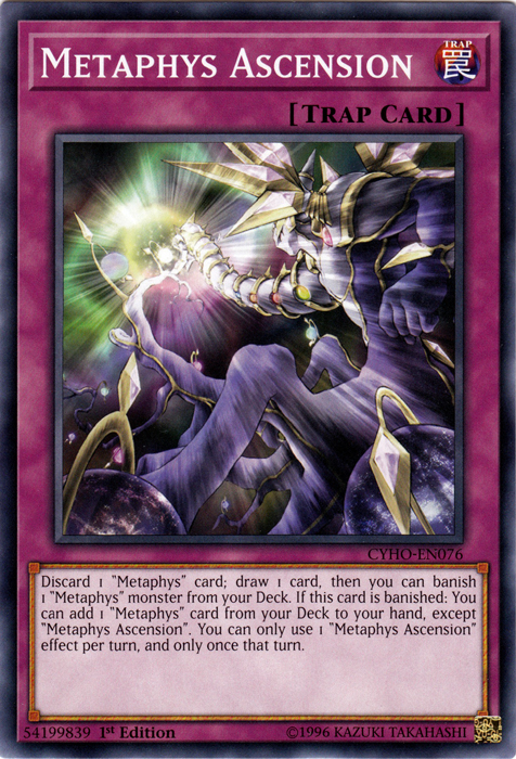 Metaphys Ascension [CYHO-EN076] Common | The CG Realm