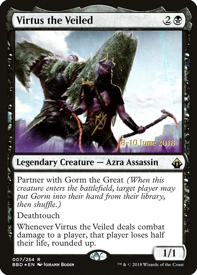 Virtus the Veiled [Battlebond Prerelease Promos] | The CG Realm