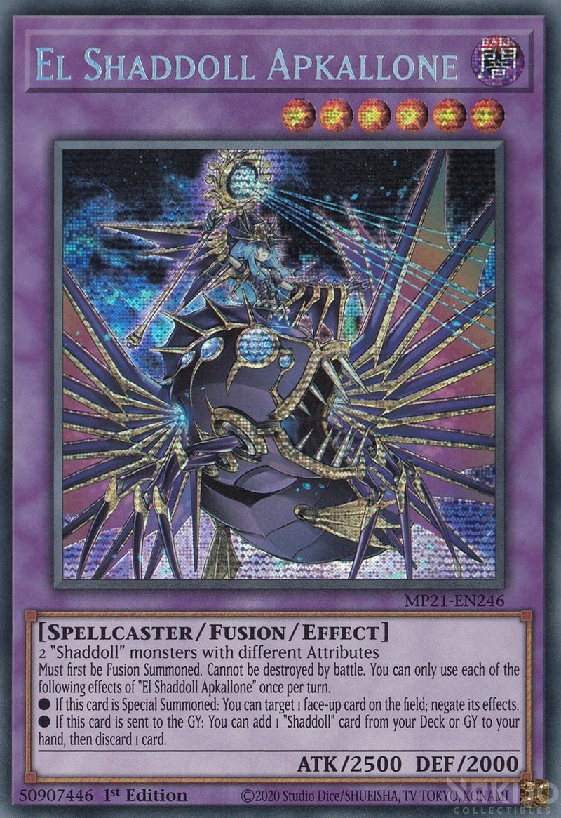 El Shaddoll Apkallone [MP21-EN246] Prismatic Secret Rare | The CG Realm