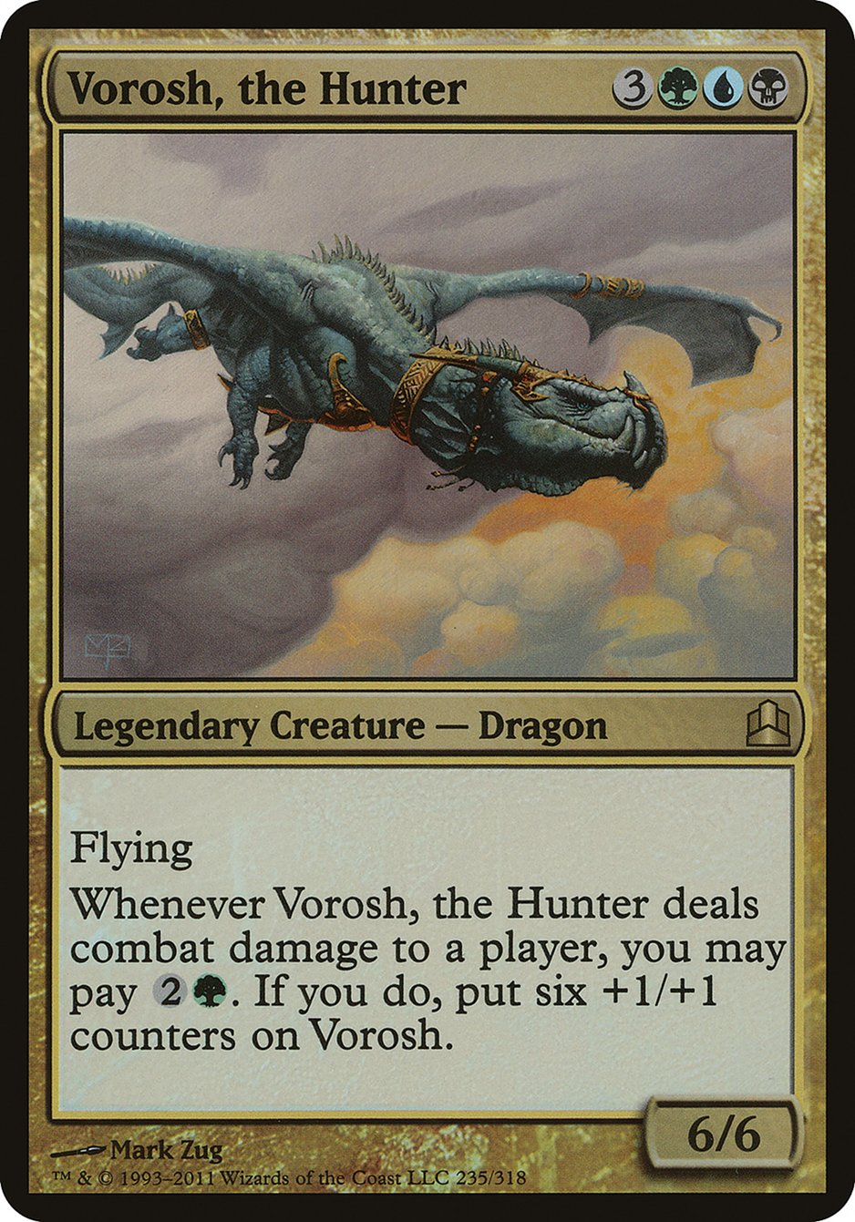 Vorosh, the Hunter (Oversized) [Commander 2011 Oversized] | The CG Realm