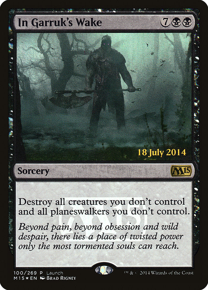 In Garruk's Wake [Magic 2015 Prerelease Promos] | The CG Realm