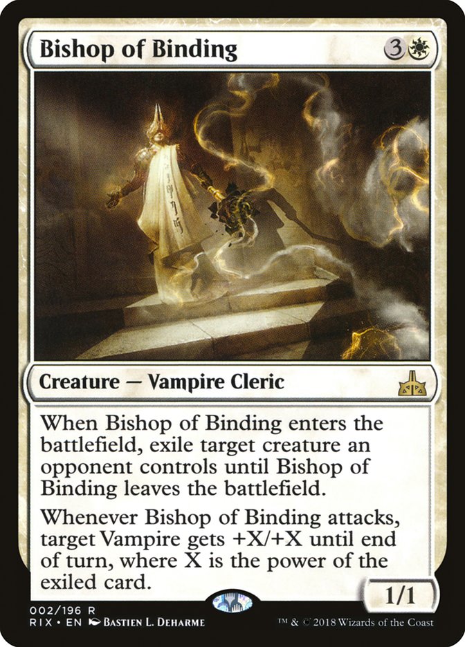 Bishop of Binding [Rivals of Ixalan] | The CG Realm