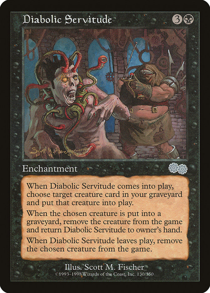 Diabolic Servitude [Urza's Saga] | The CG Realm