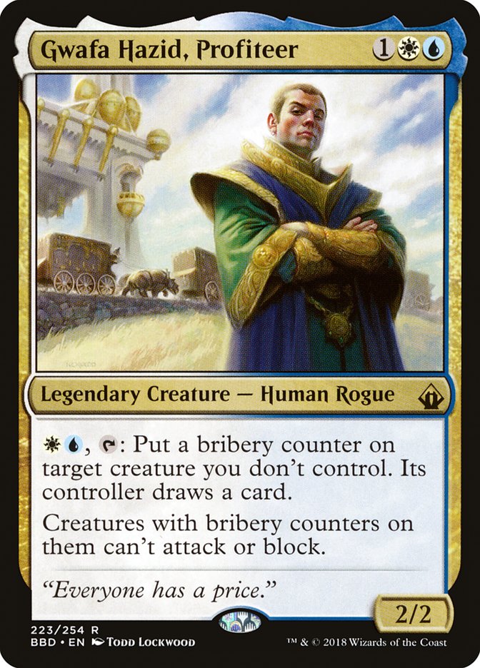 Gwafa Hazid, Profiteer [Battlebond] | The CG Realm