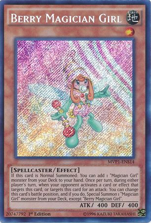 Berry Magician Girl [MVP1-ENS14] Secret Rare | The CG Realm