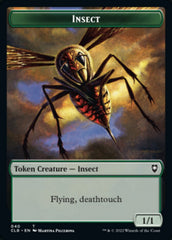 Spider // Insect Double-Sided Token [Commander Legends: Battle for Baldur's Gate Tokens] | The CG Realm