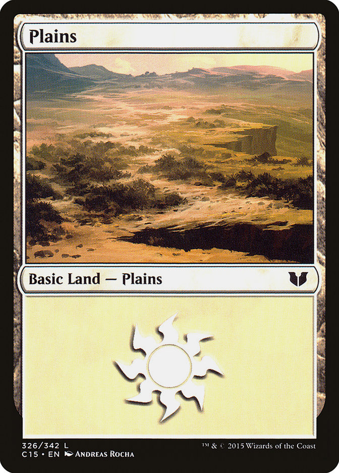 Plains (326) [Commander 2015] | The CG Realm