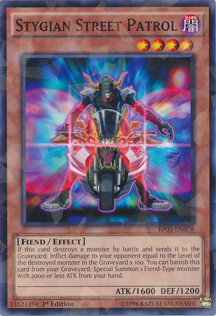 Stygian Street Patrol [BP03-EN078] Shatterfoil Rare | The CG Realm