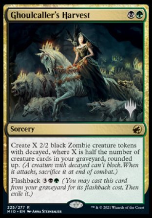 Ghoulcaller's Harvest (Promo Pack) [Innistrad: Midnight Hunt Promos] | The CG Realm