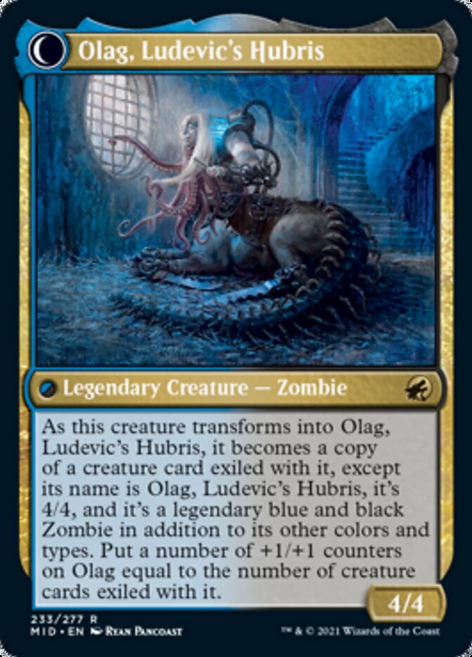 Ludevic, Necrogenius // Olag, Ludevic's Hubris [Innistrad: Midnight Hunt] | The CG Realm