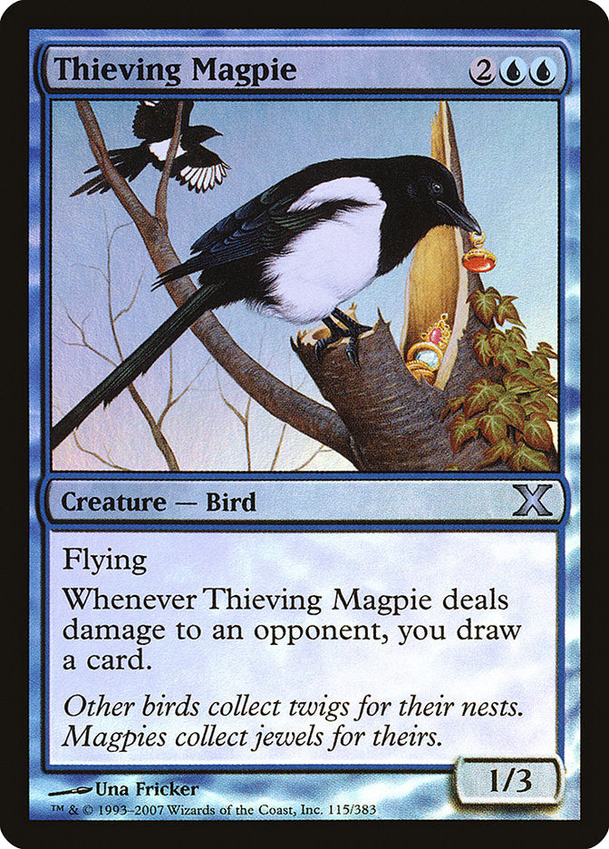 Thieving Magpie (Premium Foil) [Tenth Edition] | The CG Realm