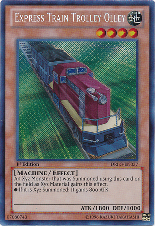 Express Train Trolley Olley [DRLG-EN037] Secret Rare | The CG Realm