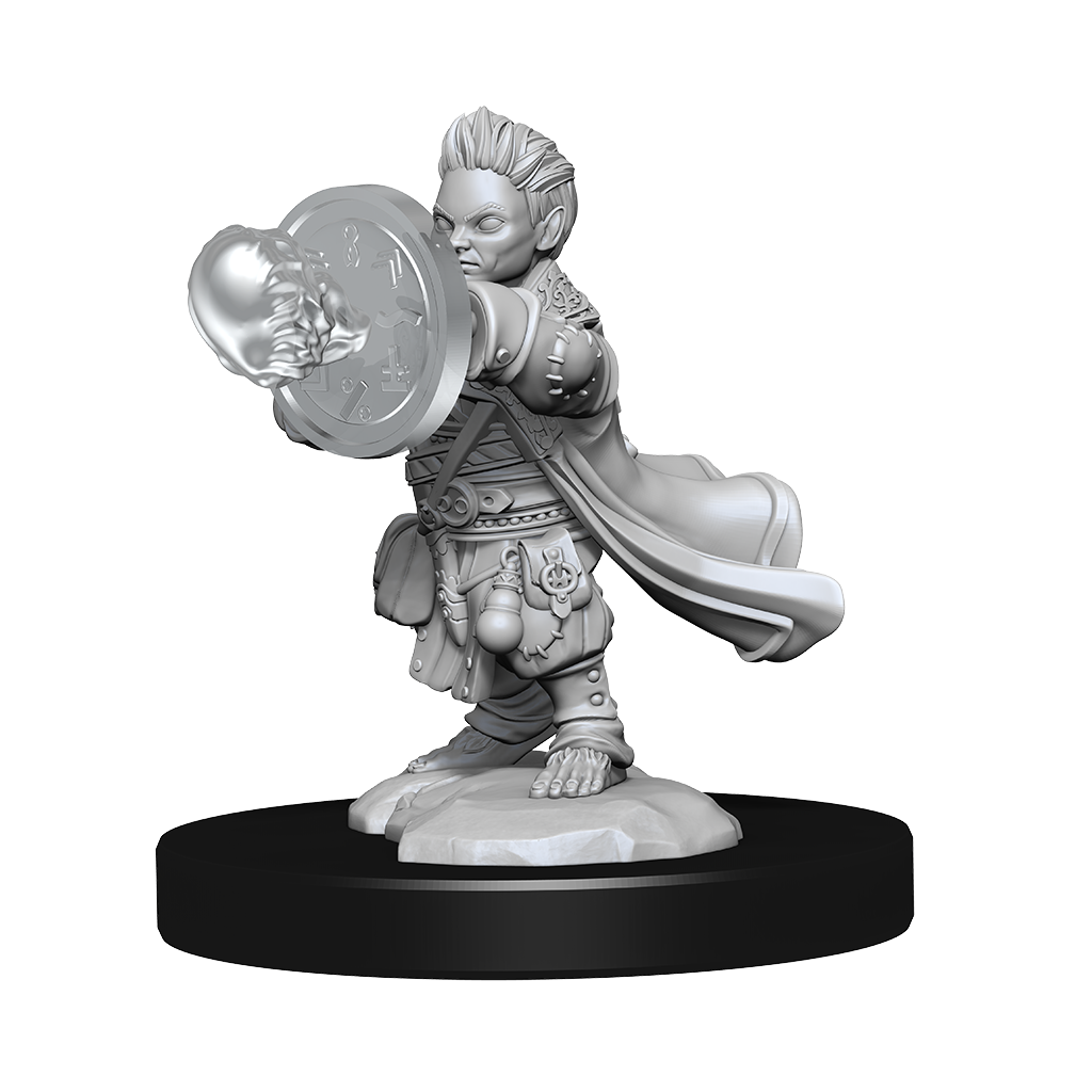 PF UNPAINTED MINIS WV14 HALFLING WIZARD MALE | The CG Realm