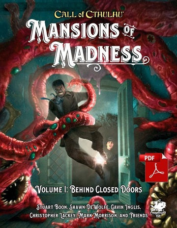 MANSIONS OF MADNESS VOL 1: BEHIND CLOSED DOORS HC | The CG Realm