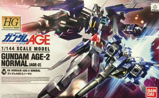 HG 1/144 #10 Gundam Age 2 Normal | The CG Realm