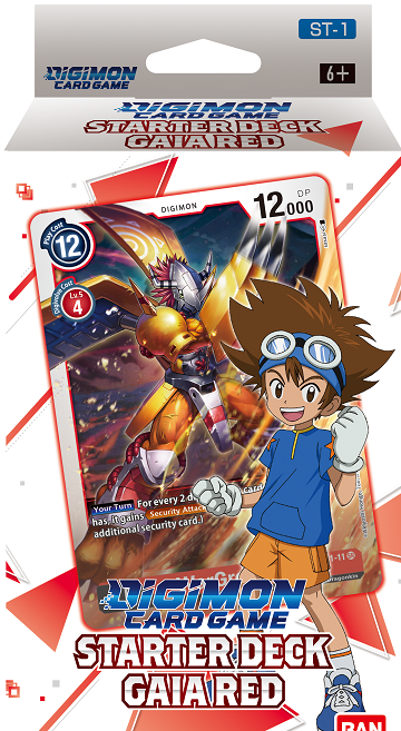 DIGIMON STARTER DECK GAIA RED | The CG Realm