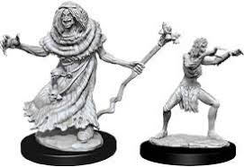 D&D Unpainted Miniatures Sea Hag & Bheurhag | The CG Realm