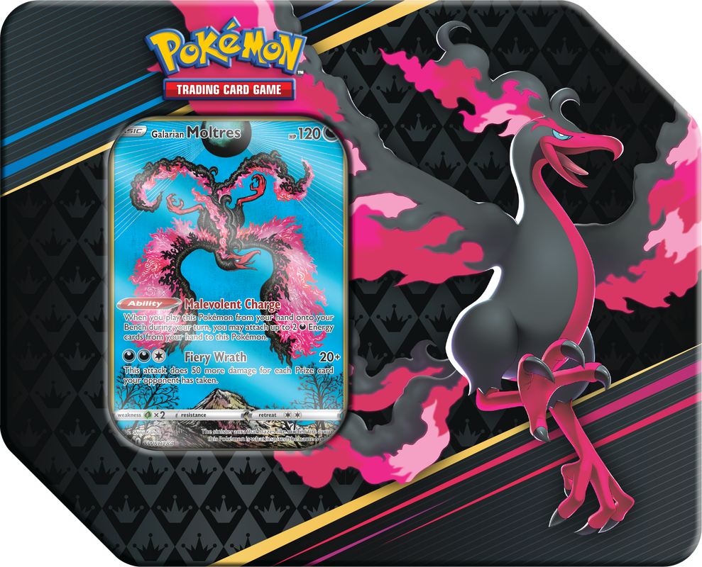 POKEMON SWSH12.5 CROWN ZENITH GALARIAN TIN COLL (Release Date:  2023-03-17) | The CG Realm