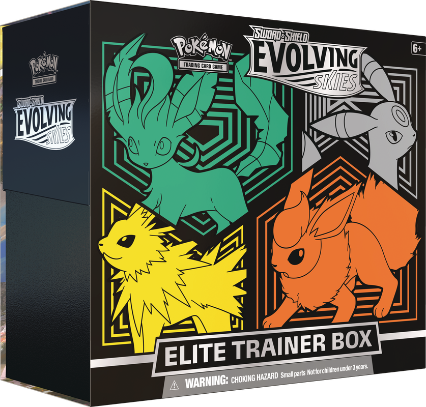 POKEMON SWSH7 EVOLVING SKIES ELITE TRAINER (Release Date:  2021-08-27) | The CG Realm