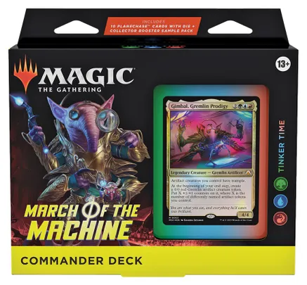 March of the Machine Commander Deck - Tinker Time - Commander: March of the Machine | The CG Realm