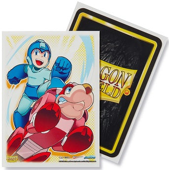 Dragon Shield Art Sleeve - ‘Mega Man And Rush‘ 100ct | The CG Realm