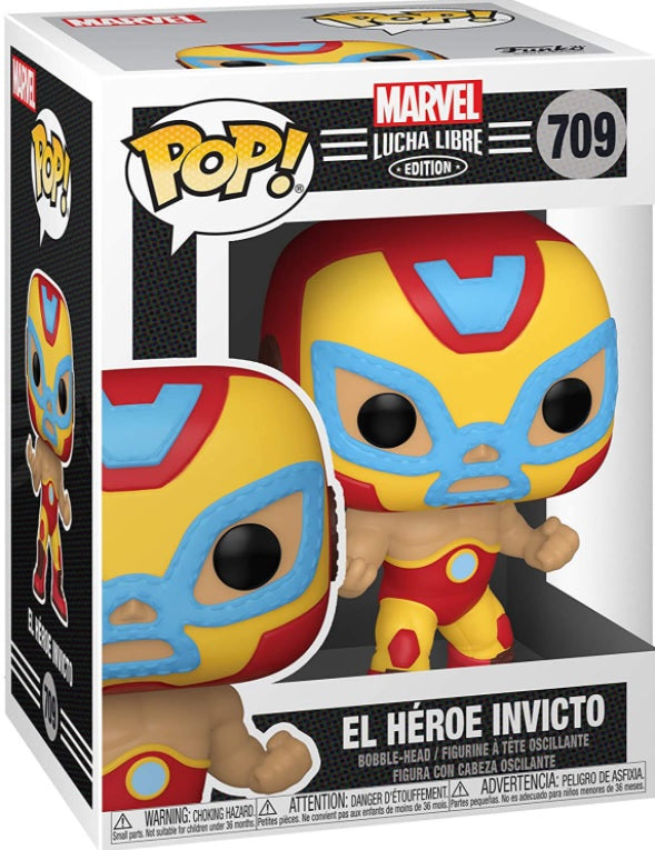 POP! MARVEL LUCHADORES - IRON MAN | The CG Realm