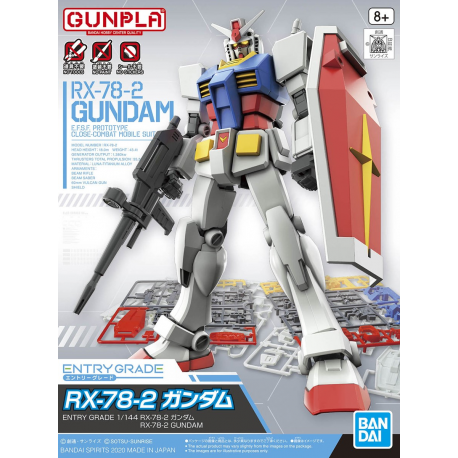 Entry Grade - RX-78-2 Gundam | The CG Realm