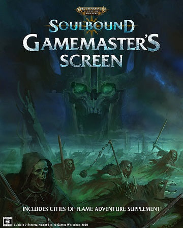 WARHAMMER AGE OF SIGMAR RPG SOULBOUND GM SCREEN | The CG Realm