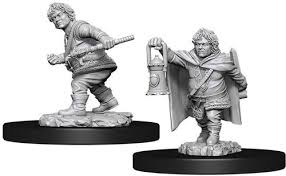 D&D Primed Miniatures Halfling Rogue | The CG Realm