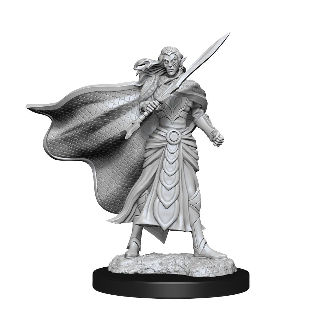 MTG UNPAINTED MINIS WV14 ELF FIGHTER/ELF CLERIC | The CG Realm