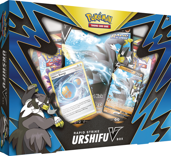 POKEMON URSHIFU SINGLE/RAPID STRIKE V BOX | The CG Realm