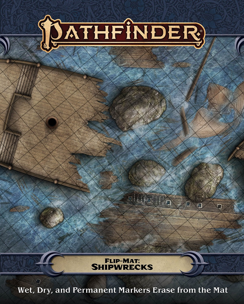 PF FLIP-MAT: SHIPWRECKS | The CG Realm