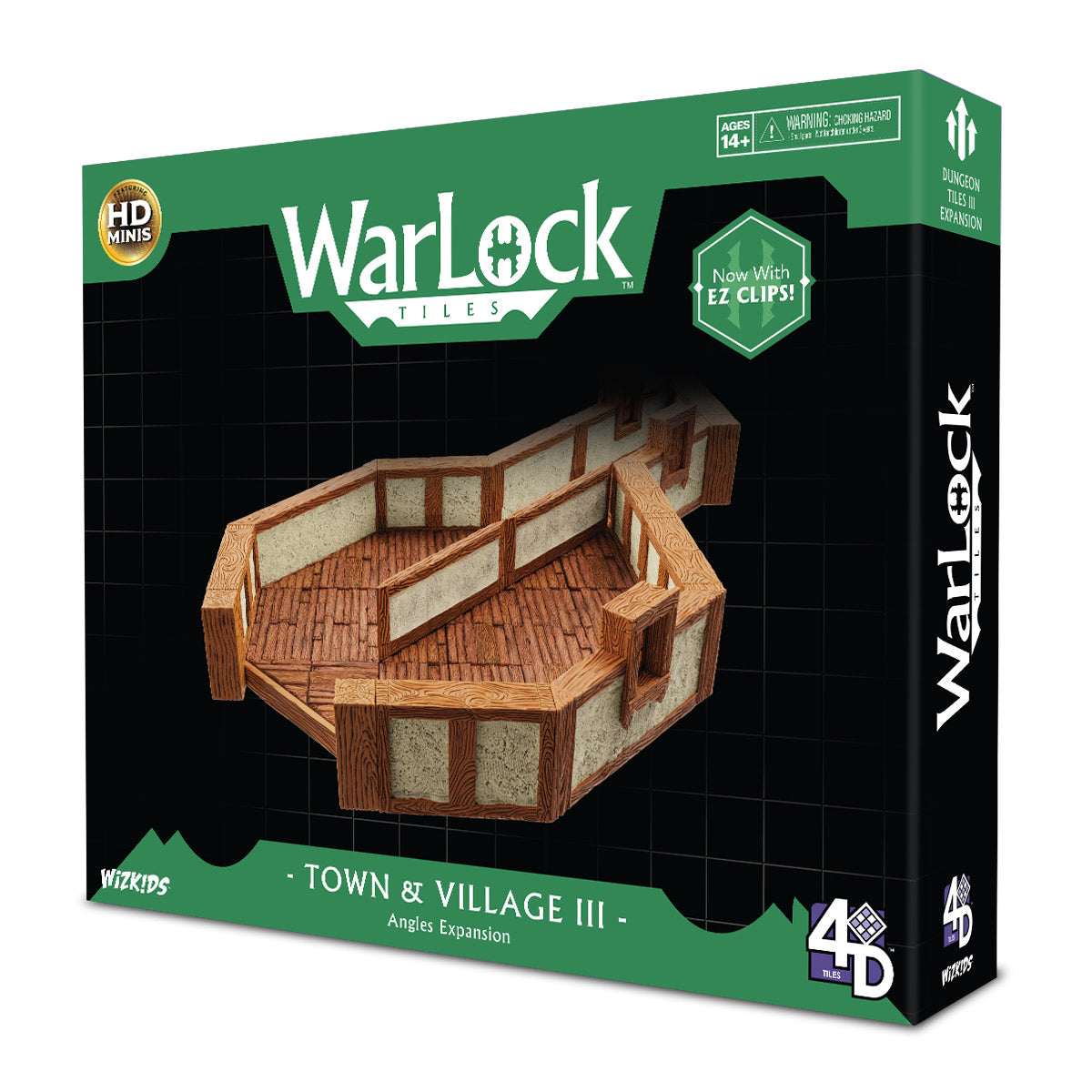 WARLOCK DUNGEON TILES: TOWN/VILLAGE III - ANGLES | The CG Realm