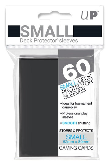 60ct Pro Black Small Deck Protectors | The CG Realm