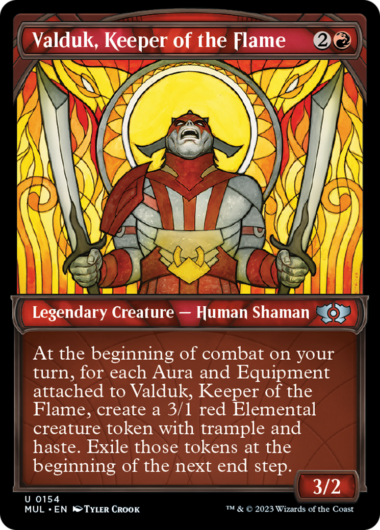 Valduk, Keeper of the Flame (Halo Foil) [Multiverse Legends] | The CG Realm