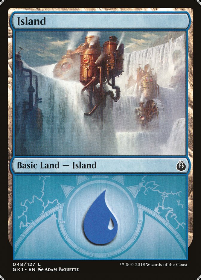 Island (48) [Guilds of Ravnica Guild Kit] | The CG Realm