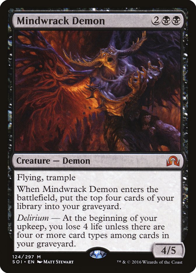 Mindwrack Demon [Shadows over Innistrad] | The CG Realm