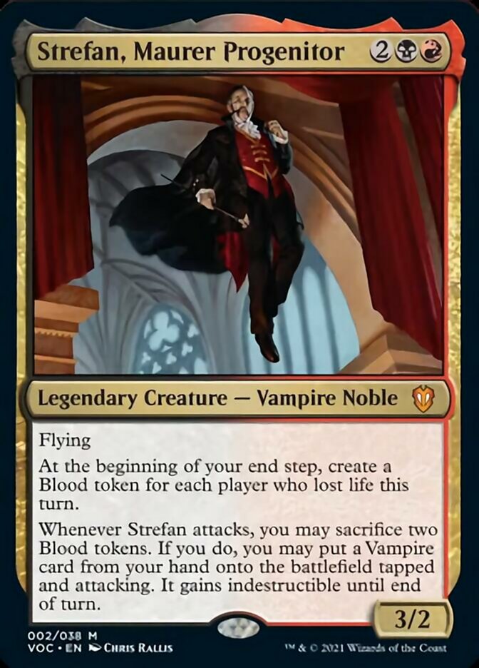 Strefan, Maurer Progenitor [Innistrad: Crimson Vow Commander] | The CG Realm